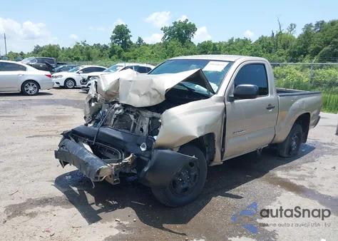 2007 Toyota Tacoma из США, поврежденный, VIN 5TENX22N07Z451980